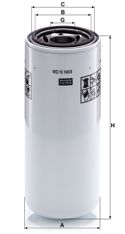 Öljynsuodatin - WD 13 145/3