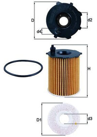 Eļļas filtrs - OX 171/16D