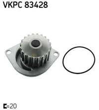 Vesipumppu, moottorin jäähdytys - VKPC 83428