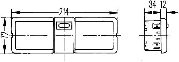 Salona apgaismojums - 2JA 006 447-251