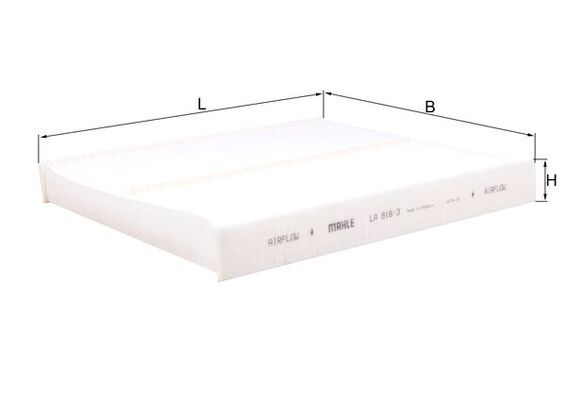 Salona filtrs - LA 816/3