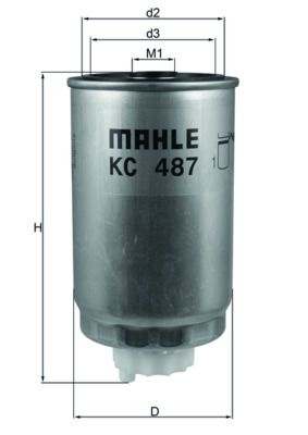 Degvielas filtrs - KC 487