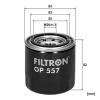 Eļļas filtrs - OP 557