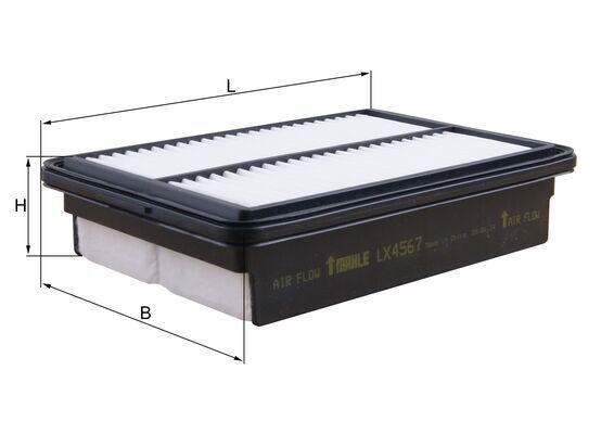 Gaisa filtrs - LX 4567