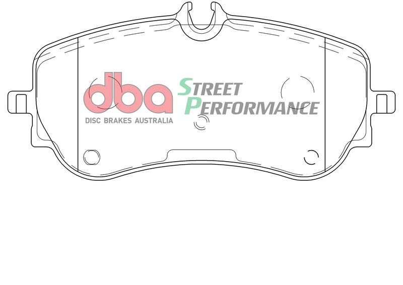 Brake Pads Street Performance | Rear Axle - DB15002SP