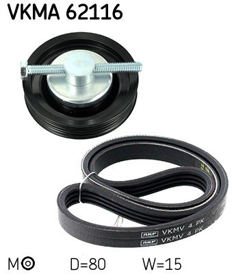 Moniurahihnasarja - VKMA 62116