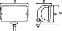 Reflektors, Darba gaismas lukturis - 1GA 998 522-011
