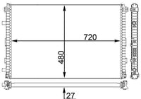 Alalämpötilajäähdytin, ahtoilmajäähdytin - CIR 24 000P