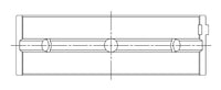 Main bearing set (ACL Race Series) - 5M1573H-.50