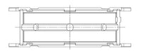 Main bearing set (ACL Race Series) - 5M1573H-STD
