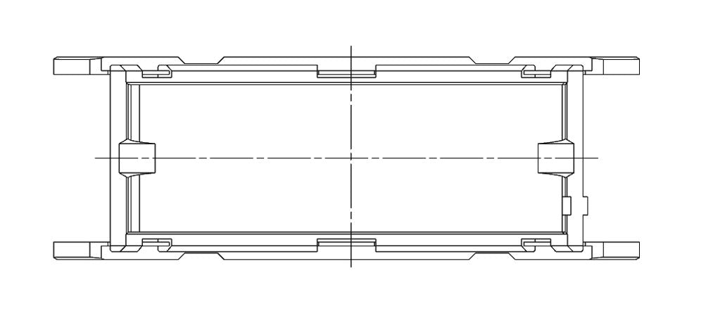 Main bearing set (ACL Race Series) - 5M1581H-STD