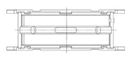 Main bearing set (ACL Race Series) with 0.025mm (0.001”) extra clearance - 6M1581HX-STD