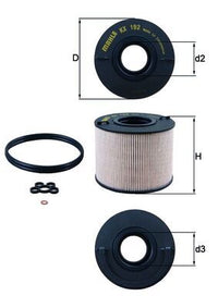 Degvielas filtrs - KX 192D