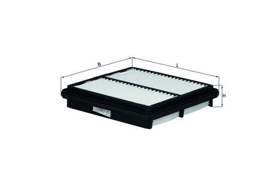 Gaisa filtrs - LX 827