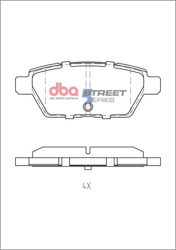 Brake Pads Street Series - DB15203SS