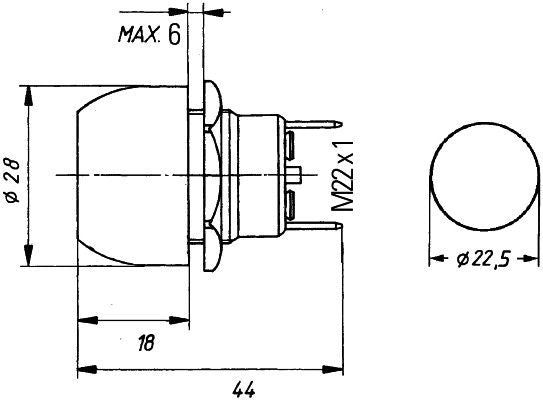 Aizdedzes slēdzis - 6JF 001 571-161