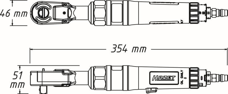 Sprūdrata atslēga ar maināmu leņķi - 9022P-1
