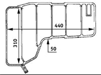 Nestesäiliö, jäähdytysneste - CRT 38 000S