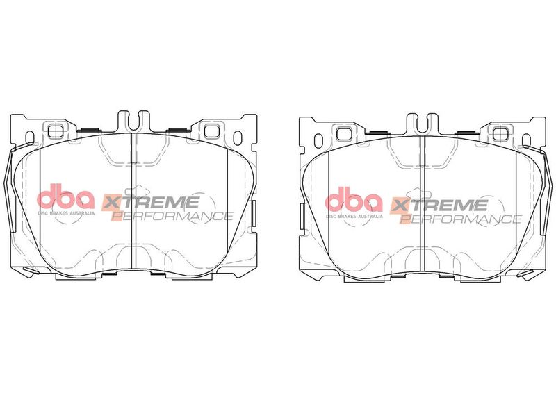 Brake Pads Xtreme Performance | Front Axle - DB15062XP