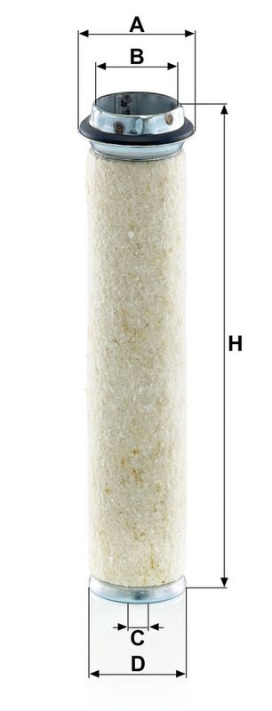 Toisioilmasuodatin - CF 700