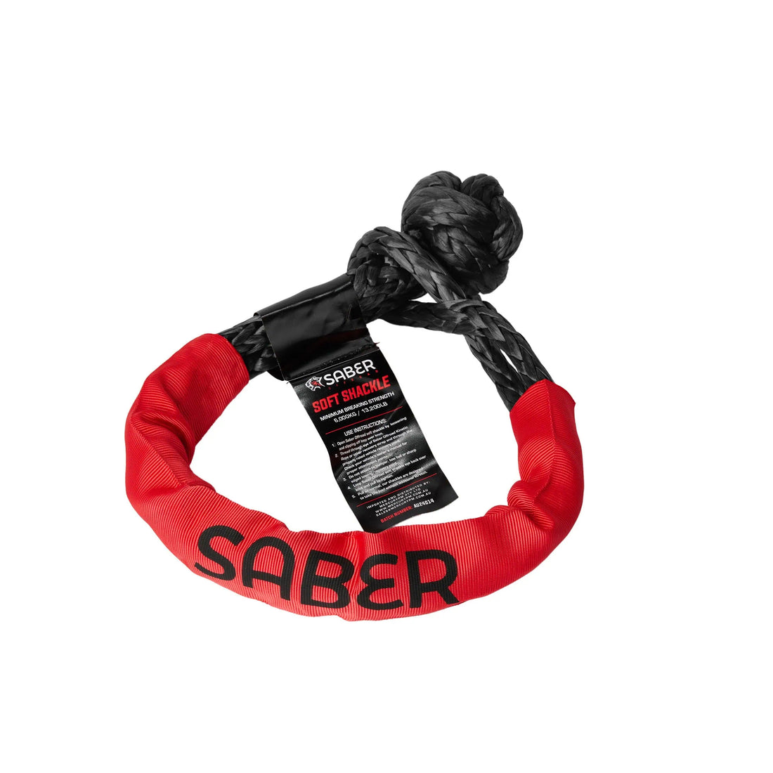 6,000KG SaberPro Soft Shackle with Sheath - SBR-6KSSB