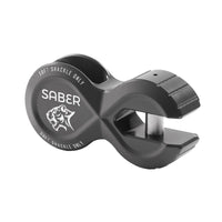 Saber 7075 Alloy Winch Shackle Pro - Cerakote Grey - SBR-AWSPROCG