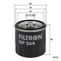 Eļļas filtrs - OP 564