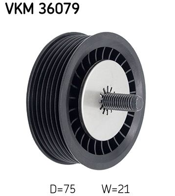 Ohjainrulla, moniurahihna - VKM 36079