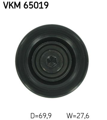 Ohjainrulla, moniurahihna - VKM 65019