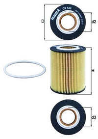 Eļļas filtrs - OX 433D