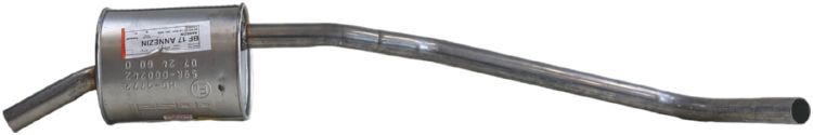 Izplūdes gāzu trokšņa slāpētājs (pēdējais) - 279-895