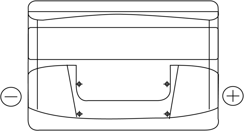 Käynnistysakku - EB712