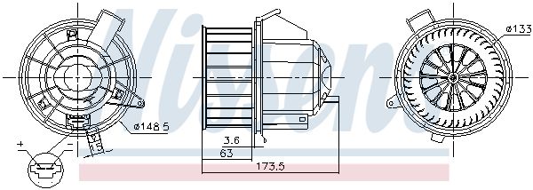 Sisätilapuhallin - 87617