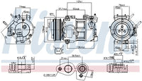 Kompressori, ilmastointilaite - 890693