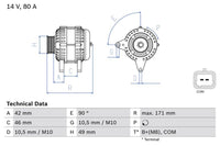 Laturi - 0 986 082 740