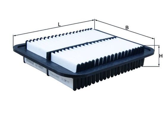 Gaisa filtrs - LX 4431