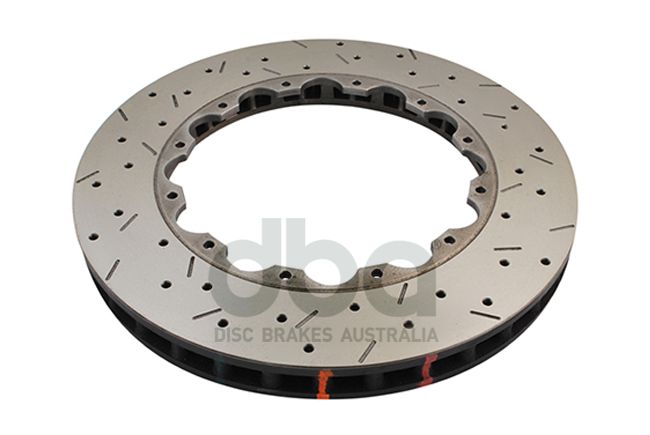 5000 series - Crossed Drilled & Slotted - Rotor Only - DBA52018.1XS