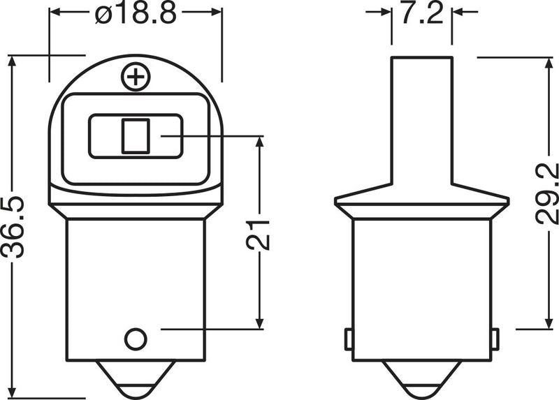 Hehkulankapolttimo, takasumuvalo - 5007DWP-2BL