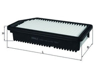 Gaisa filtrs - LX 3538