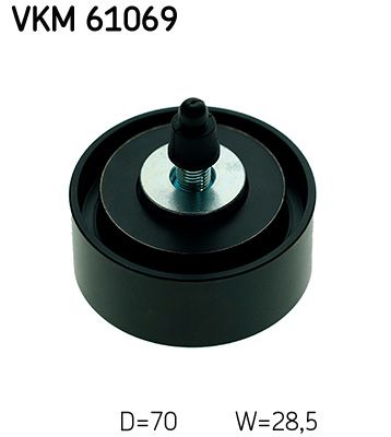 Ohjainrulla, moniurahihna - VKM 61069