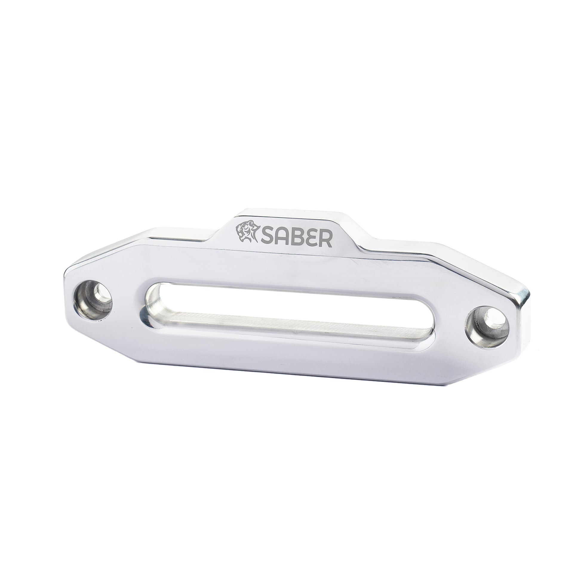 Saber Offroad Aluminium Standard Hawse Fairlead - Polished Alloy - SBR-FLP