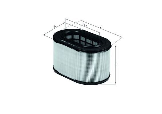 Gaisa filtrs - LX 669