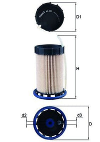Degvielas filtrs - KX 492