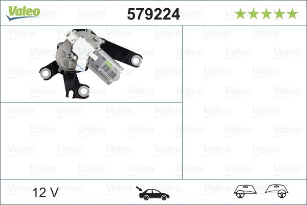 Stiklu tīrītāju motors - 579224