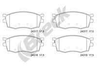 Bremžu kluču komplekts, Disku bremzes - 24317 00 702 00