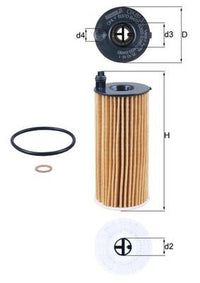 Eļļas filtrs - OX 813/2D