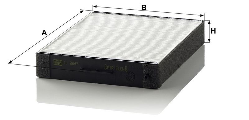 Salona filtrs - CU 2647