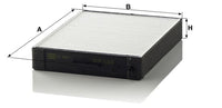 Salona filtrs - CU 2647