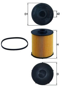 Degvielas filtrs - KX 70D