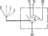 Aizdedzes slēdzis - 6JK 007 232-001